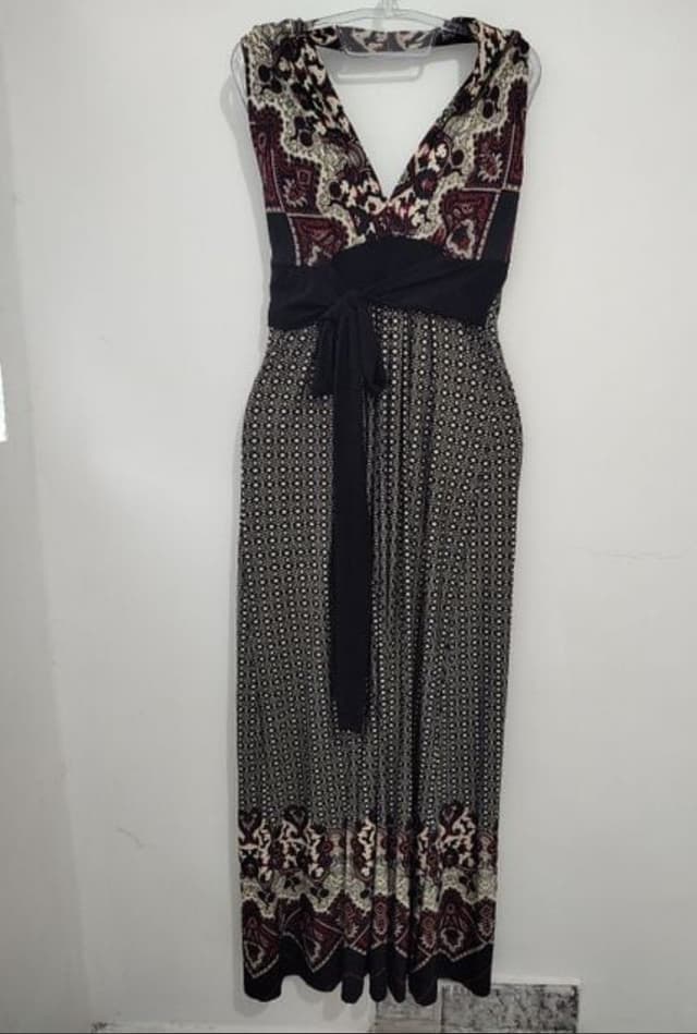Vestido longo de festa